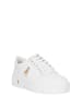 Patrizia Pepe Skórzane sneakersy w kolorze białym