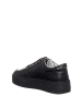Patrizia Pepe Leder-Sneakers in Schwarz