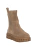 Patrizia Pepe Chelsea-Boots in Schwarz/ Beige