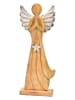 G. Wurm Decofiguur "Angel" beige - (B)18 x (H)47 x (D)6 cm