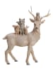 G. Wurm Decofiguur "Deer" beige - (B)28 x (H)35 x (D)10 cm