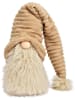 G. Wurm Dekoobjekt "Wichtel" in Beige - (B)22 x (H)33 x (T)16 cm