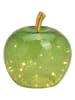 G. Wurm Decoledobject "Appel" groen - (H)24 x Ø 22 cm