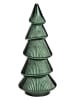 G. Wurm Dekofigur ''Christmas Tree'' in Grün - (H)34 x Ø 15 cm