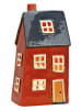 G. Wurm Windlicht "House" rood - (B)12 x (H)23 x (D)9 cm