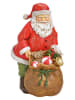 G. Wurm Decoratief figuur ''Weihnachtsmann'' rood/lichtbruin - (B)9 x (H)19 x (D)13 cm