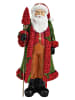 G. Wurm Decoratief figuur ''Nikolaus'' rood/groen - (B)13 x (H)29 x (D)10 cm