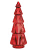 G. Wurm Decoratief figuur ''Tannenbaum'' rood - (H)54 x Ø 21 cm