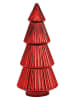 G. Wurm Decoratief figuur ''Tannenbaum'' rood - (H)38 x Ø 17 cm