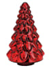 G. Wurm Decoratief figuur ''Tannenbaum'' rood - (H)23 x Ø 14 cm