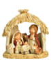 G. Wurm Decoratief object "Krippenszene" beige - (B)10 x (H)5 x (D)10 cm