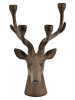 G. Wurm Kaarshouder "Hirschkopf" bruin - (B)21 x (H)34 x (D)15 cm
