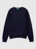 Benetton Sweter w kolorze granatowym