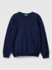 Benetton Sweter w kolorze granatowym