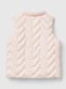 Benetton Doorgestikte bodywarmer lichtroze
