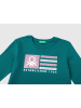 Benetton Longsleeve in Grün
