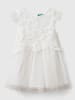 Benetton Kleid in Weiß