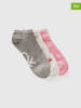 Benetton 3-delige set: sokken grijs/lichtroze/wit