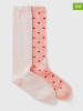Benetton 2er-Set: Socken in Rosa/ Rot