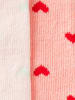 Benetton 2er-Set: Socken in Rosa/ Rot