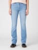Wrangler Dżinsy "Brooklyn" - Bootcut fit - w kolorze błękitnym
