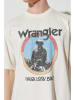 Wrangler Koszulka w kolorze kremowym