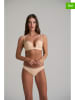 Bye Bra 2er-Set: Slips in Beige/ Schwarz