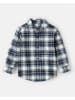 OshKosh Hemd in Weiß/ Dunkelblau/ Rot