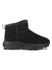 LUHTA Leder-Winterboots "Amur" in Schwarz/ Schwarz