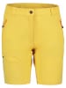Icepeak Szorty funkcyjne w kolorze żółtym
