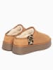 Blackfield Kapcie "Edila" w kolorze jasnobrązowym