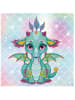 DIAMOND DOTZ Creativiteitsset "Diamond Painting Ariel Drachenbaby" - vanaf 6 jaar