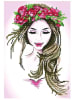DIAMOND DOTZ Creativiteitsset "Diamond Painting Haaraccessoires met bloemen" - vanaf 14 jaar
