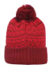 Icepeak Gebreide muts "Hull" rood