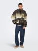 ONLY & SONS Fleecejacke "Blaze" in Hellbraun