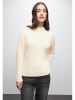Street One Pullover in Creme