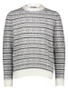 Maerz Muenchen Wollpullover in Beige/ Grau/ Creme
