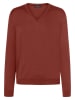 Maerz Muenchen Wollpullover in Rotbraun