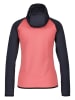 DOLOMITE Fleece vest donkerblauw/roze