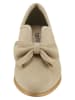Heine Leder-Slipper in Beige