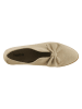 Heine Leder-Slipper in Beige