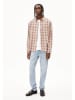 armedangels Hemd "Paanao" in Creme/ Rosa
