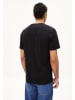 armedangels Shirt "Maarkos Ikograph" in Schwarz