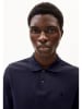 armedangels Poloshirt "Maario" donkerblauw