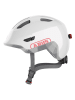 ABUS Fietshelm "Smiley 3.0 Ace Led" wit