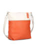 Zwei Umhängetasche in Orange/ Creme - (B)33 x (H)32 x (T)13 cm