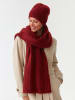 TATUUM Schal in Bordeaux - (L)170 x (B)43 cm
