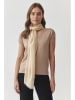 TATUUM Leinen-Schal in Beige - (L)195 x (B)70 cm