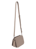 TATUUM Skórzana torebka "Alda" w kolorze szarobrązowym - 21 x 15 cm