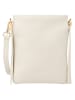TATUUM Skórzana torebka "Zoja" w kolorze kremowym - 16,5 x 20 cm